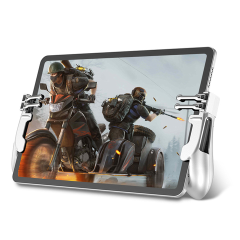 Manette mobile pour pubg manette mobile Six doigts contrôleur pubg pour ipad poignée auxiliaire pour Ipad tablette jeu manette poignée ► Photo 1/6