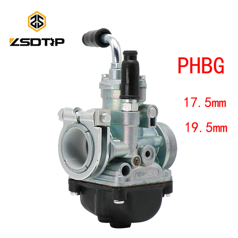 ZSDTRP-carburateur PHBG pour moteur 2 temps 50-100cc, 17.5/19.5mm, modèle Dellorto ► Photo 1/6