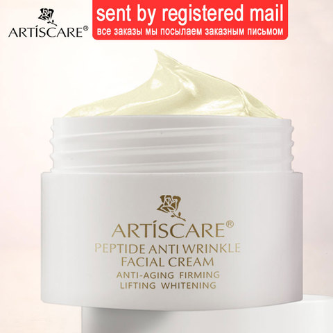 ARTISCARE Peptide Anti Rides Crème Pour Le Visage Blanchiment De Levage Crème de Jour Soins de La Peau Anti-Vieillissement Acné Traitement Raffermissant Crème Pour Le Visage ► Photo 1/5