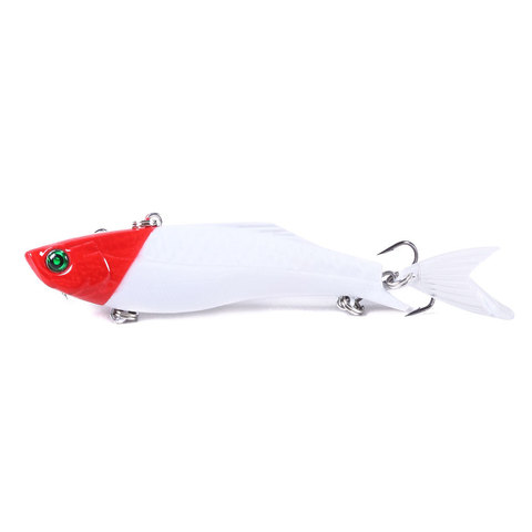 Leurre bionique rigide de type Wobbler, appât artificiel vibrant de type poisson nageur en hiver, 22g-8cm, 1 unité ► Photo 1/6