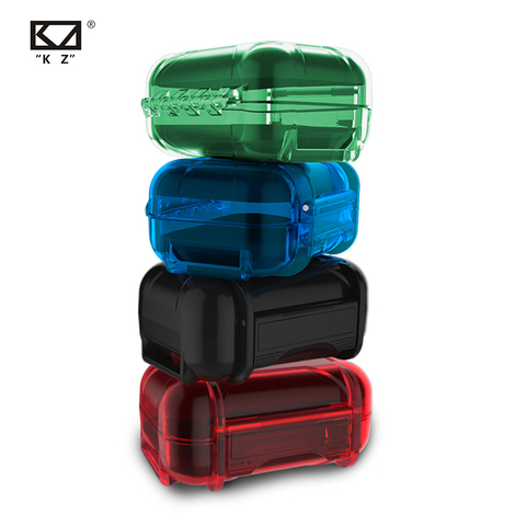 KZ – étui pour écouteurs en résine ABS, étui de protection étanche, étui de rangement Portable, boîte pour écouteurs pour KZ ZST X ZSN ES4 ZS10 ZSX ZAX AS16 EDX ► Photo 1/6