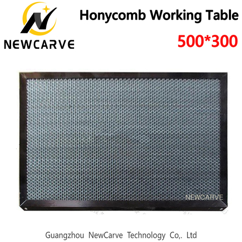NEWCARVE – Table de travail en nid d'abeille pour Machine de découpe Laser CO2, 500x300MM, équipement et pièces de Machine ► Photo 1/1