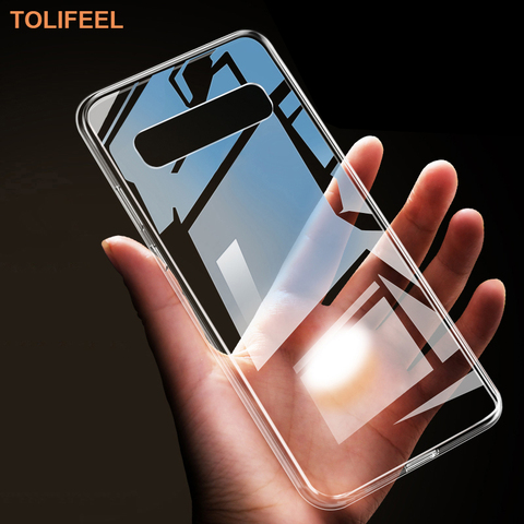 TOLIFEEL étui pour Samsung Galaxy S10E S10 S9 S8 Plus S7 S6 bord souple Silicone Transparent couverture transparente pour Samsung S10 5G S9 Plus ► Photo 1/6