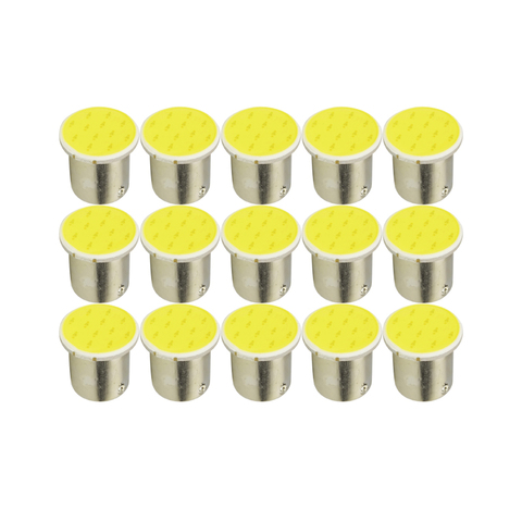 10x P21W 1157 BAY15D 1156 Ba15S, ampoule de Signal de voiture lumière LED COB, Super brillante, queue de virage automatique, lampe de frein de stationnement inversée, 12V 12SMD ► Photo 1/6