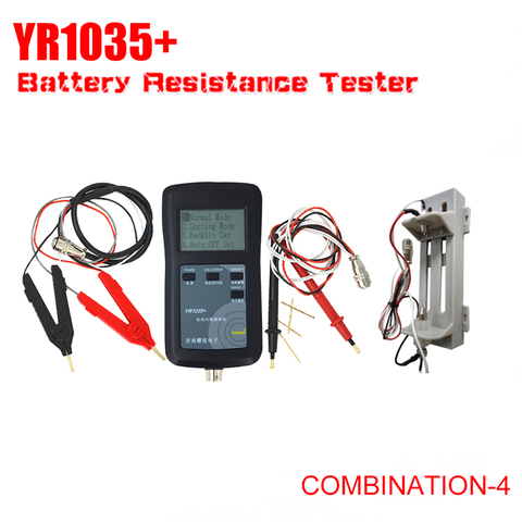 Nouveau Original quatre lignes YR1035 batterie au Lithium résistance interne mètre testeur YR 1035 détecteur 18650 batterie sèche combinaison 4 ► Photo 1/6