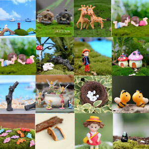 Mini Figurines décoratives pour maison de poupée, Miniatures avec paysage féerique, Figurines pour Terrarium, bonsaï, décor de jardin ► Photo 1/6