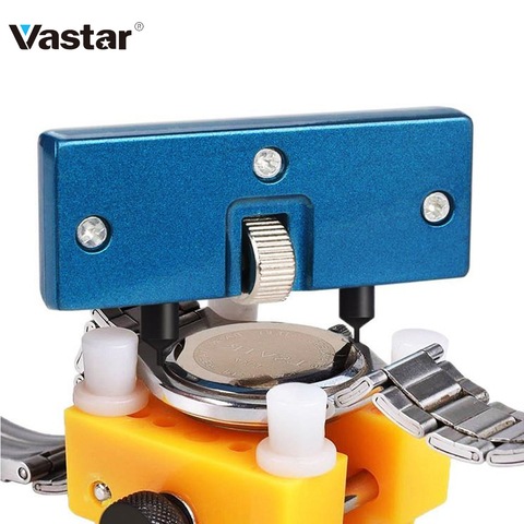 Vastar – kit d'outils de réparation de montre, pour ouvrir le couvercle, changement de batterie, vente en gros ► Photo 1/6