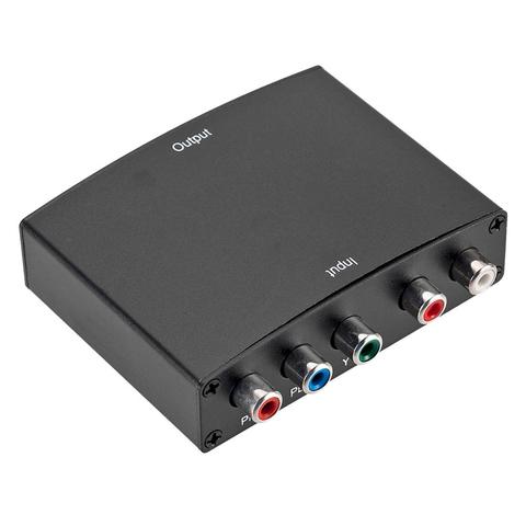 ALLOET YPBPR à 1080P à rvb composant vidéo + R/L Audio adaptateur convertisseur pour centres de divertissement numérique, HDTV vente au détail ► Photo 1/6