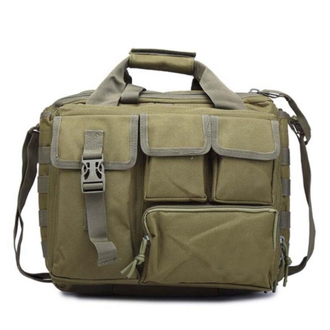 Sacs à main d'ordinateur portable militaire sac à bandoulière en Nylon tactique sac de messager porte-documents sac de randonnée d'escalade en plein air ► Photo 1/6