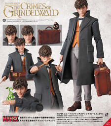 Medicom MAFEX – ensemble complet de figurines d'action Newt Scamander, modèle à collectionner, échelle 1/12, avec arme, pour Fans, cadeaux, en Stock ► Photo 1/6