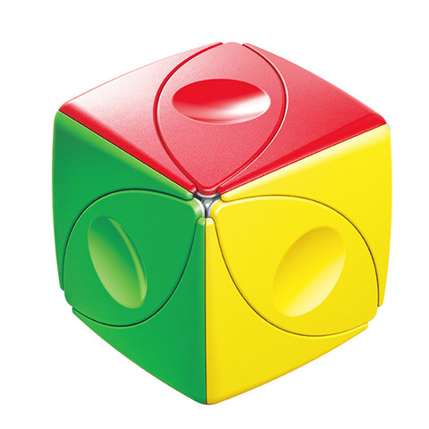 Shengshou – Cube magique pour les yeux, sans autocollant, vitesse, torsion Ultra lisse, jouets professionnels, cadeau pour enfants ► Photo 1/6