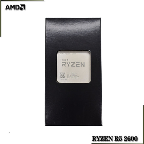 AMD Ryzen 5 2600 2600 GHz, Six-Core à douze fils, prise 3.4, AM4 65W, R5 processeur d'unité centrale ► Photo 1/3