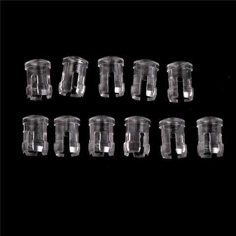 10 pièces clair 3mm éclairage à LED Diode abat-jour protecteurs ► Photo 1/6