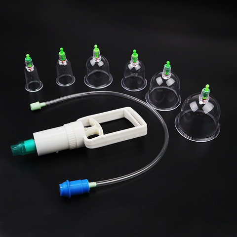 Gobelets médicaux sous vide, ventouses pour le corps, thérapie, Massage du dos, relaxation, Anti-Cellulite ► Photo 1/6