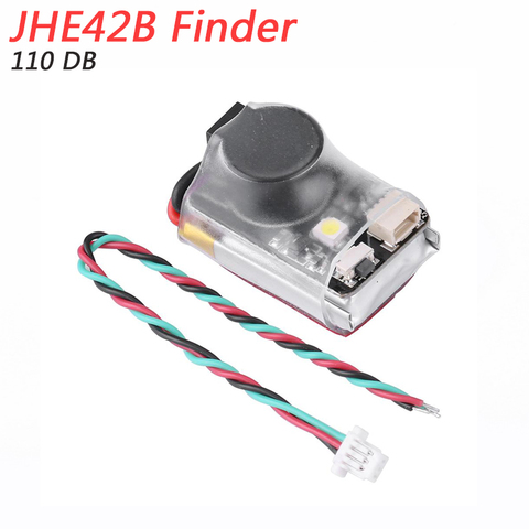 JHE42B 42B-S mini 110DB Buzzer Finder batterie intégrée avec lumière LED pour RC Drone F4 contrôleur de vol modèle pièces Vifly Finder ► Photo 1/6