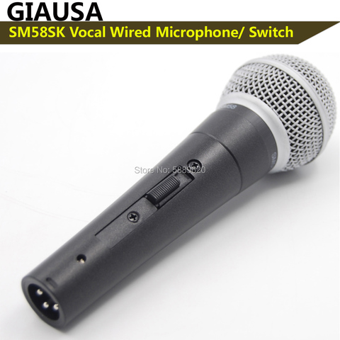 Livraison gratuite SM58SK microphone pour chanter karaoké microphone pour voix ► Photo 1/5