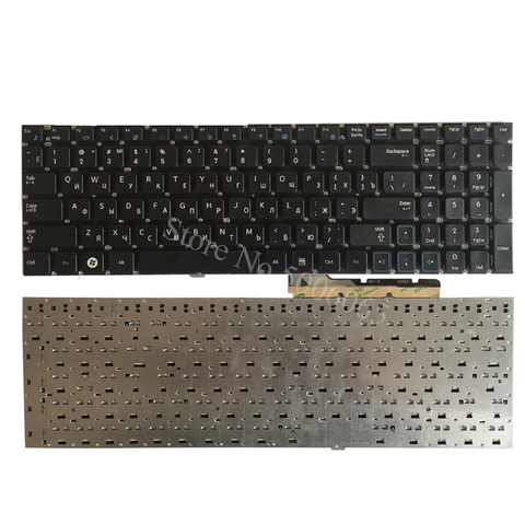 Nouveau clavier russe pour Samsung RV509 RV511 NP-RV511 RV513 RV515 RV518 RV520 NP-RV520 RU clavier d'ordinateur portable noir ► Photo 1/5