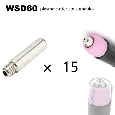 SG55 AG60 15 pièces KIT de consommables électrodes pour torche de soudage à Plasma ► Photo 1/6