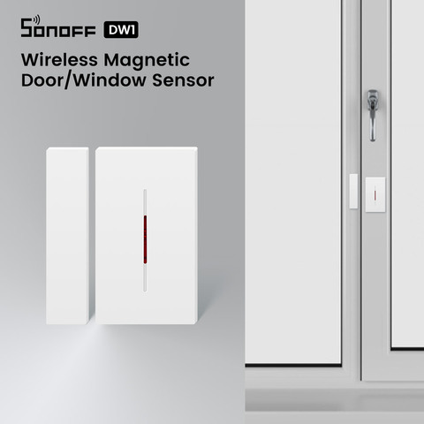 Sonoff RF pont 433MHZ Wifi convertisseur de Signal sans fil PIR 2 capteur/DW1 capteur d'alarme de porte et de fenêtre pour Kits de sécurité à la maison intelligente ► Photo 1/6