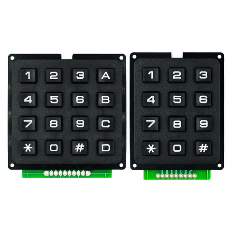 4x4 matrice clavier clavier Module utiliser clé PIC AVR timbre Sml 4*4 touches en plastique interrupteur pour contrôleur Arduino ► Photo 1/5