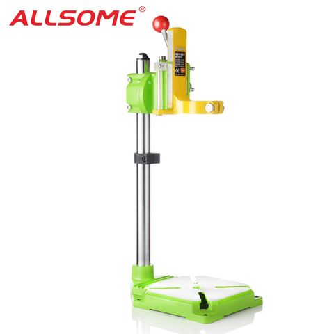 ALLSOME miniq-perceuse électrique, Table de support de presse pour perceuses, pince de forage d'établi, 35 43mm 0 90 degrés HT2671 ► Photo 1/6