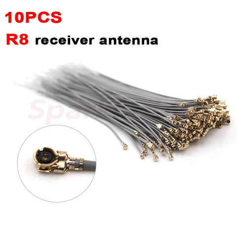 10 pièces Sparkhobby R1 R8 IPEX port 2.4G connecteur récepteur antenne R8 câble 150mm utilisé pour cavalier R1 R8 RC avion ► Photo 1/6