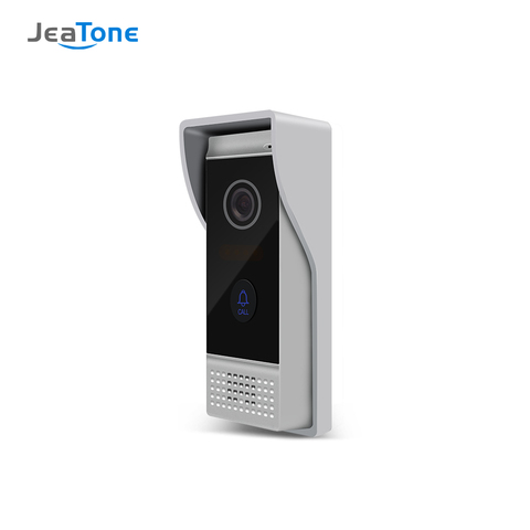 JEATONE – visiophone filaire wi-fi 720P, interphone vidéo, caméra d'extérieur, étanche, sonnette à vue large ► Photo 1/4