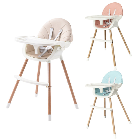 Chaise haute Portable authentique pour bébé, chaise haute multifonctionnelle pour repas ► Photo 1/6