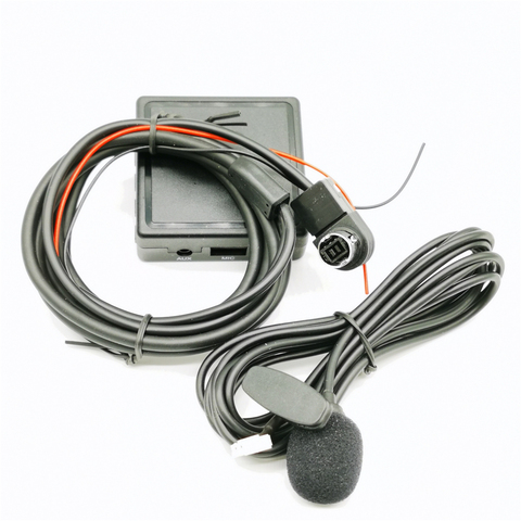 Adaptateur de musique Bluetooth 5.0 AUX USB pour voiture, câble Audio sans fil, adaptateur de Microphone pour Alpine ai-net JVC PD100 U57 ► Photo 1/3