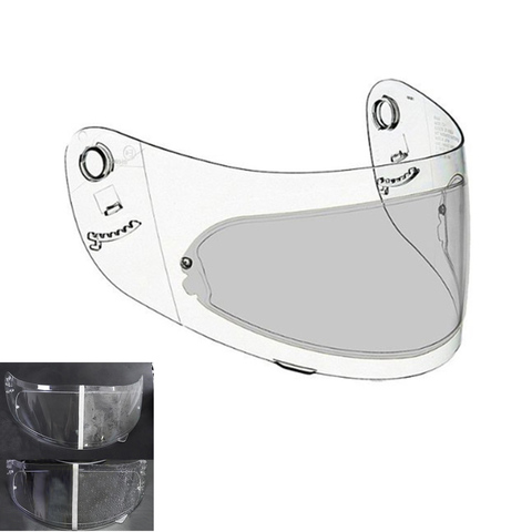 Film pour casque de moto, 2 pièces, Anti-buée + Film Patch transparent imperméable pour K3 K4 AX8 HJC HD MT LS2 ► Photo 1/6