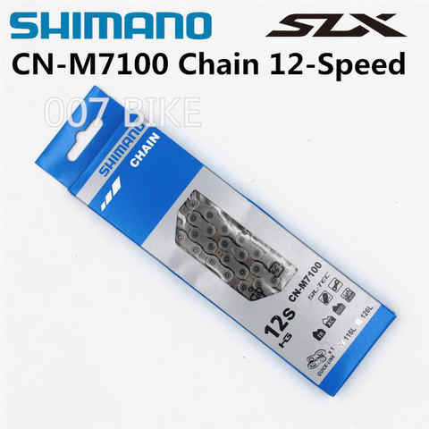 SHIMANO deoer SLX CN M7100 M6100 chaîne 12 vitesses VTT chaîne de vélo CN-M7100 CN-M6100 vtt chaînes de vélo de route ► Photo 1/6