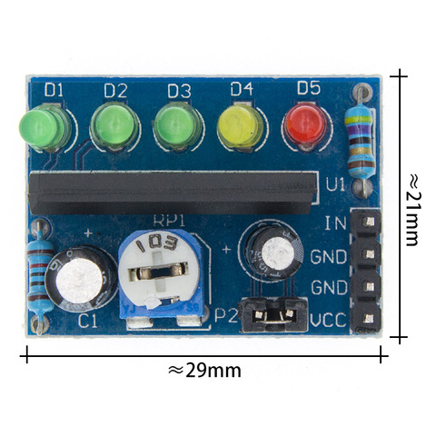 Chaud! 1Pc KA2284 indicateur de niveau de puissance indicateur de batterie Pro Module indicateur de niveau Audio haute qualité ► Photo 1/6