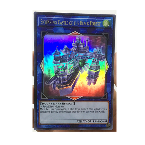 Yu Gi Oh château de la forêt noire prix 2022 anglais bricolage jouets loisirs objets de Collection jeu Collection Anime cartes ► Photo 1/1