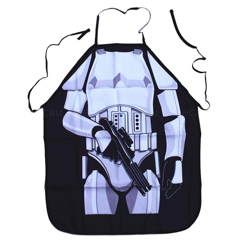 Uniforme de fête amusant pour le tablier de la princesse leia, esclave des stars WARS, Costume, bavoirs, cuisine Barbecue, uniforme pinaforth ► Photo 1/2