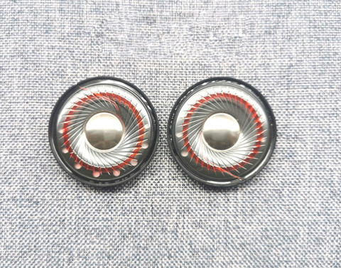 40mm moniteur casque haut-parleur unité Hifi casque pilote 32ohm béryllium film graphène diaphragme néodyme son bon 2 pièces plus récent ► Photo 1/6