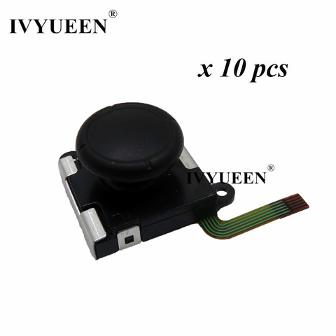 IVYUEEN 10 pièces 3D bâtons de pouce analogiques pour interrupteur nintention NS Joy Con Module de capteur potentiomètre remplacement Joystick poignées capuchon ► Photo 1/4