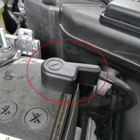 Pince de batterie de moteur avec couvercle de Terminal autocollants, pour Nissan x-trail Rogue T31 T32 2007 – 2022 ► Photo 1/5