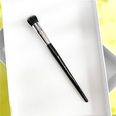 Brosse de maquillage professionnelle, petite taille 42, double fibre, pour fond de teint liquide, correcteur, poudre, blush, bronzant, outils cosmétiques ► Photo 1/6