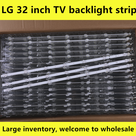Bande lumineuse rétroéclairée 7led, 63cm, 3 pièces, pour LG 32 TV A1 B1-Type 6916L-1204A ► Photo 1/6
