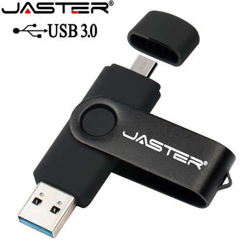 JASTER – clé USB 3.0 OTG, support à mémoire de 4GB 8GB 16GB 32GB 64GB, Micro lecteur Flash pour smartphone, vente en gros ► Photo 1/6