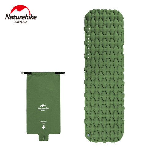 Matelas gonflable naturel ultra-léger Portable lit pliant matelas d'air imperméable à l'eau unique coussin de couchage voyage Camping tapis ► Photo 1/6