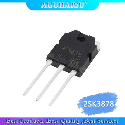 Transistors molewei MOS FET 2SK3878 K3878 TO-247 TO-3P, 5 pièces, nouveaux et originaux ► Photo 1/1