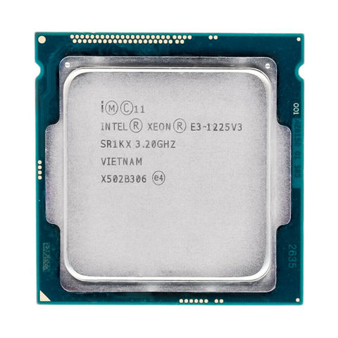 Processeur Intel Xeon E3 1225 V3 3.2GHz, Quad Core, 8M 84W LGA 1150 ► Photo 1/1