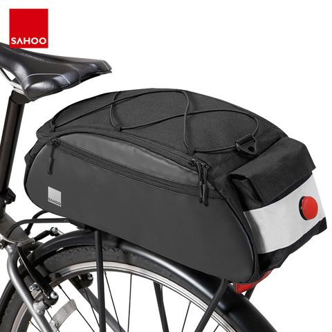 Sahoo-sac de vélo 142093, sacoche de selle, porte-bagages, porte-bagages, porte-bagages, 10l ► Photo 1/6