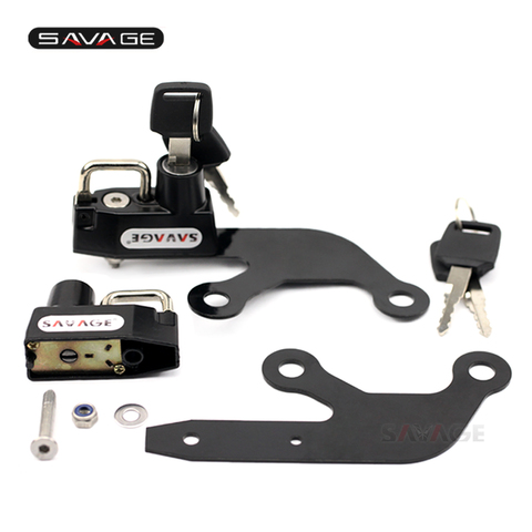 Repose-pieds pour passager arrière, serrures de casque, accessoires de motocyclette pour KAWASAKI Z650, accessoires de motocyclette, pour NINJA 650, 2017, 2022, 2022 et 2022 ► Photo 1/6