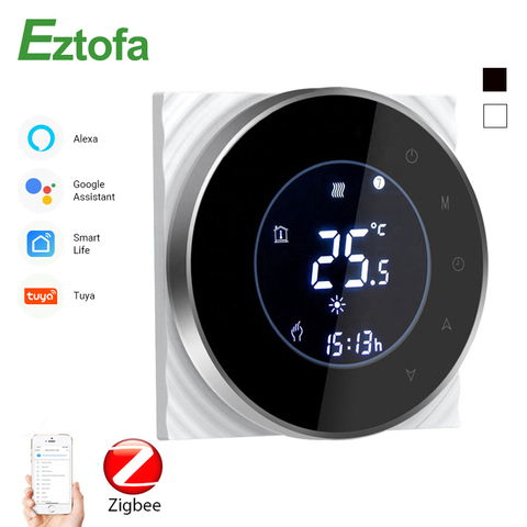 ZigBee Thermostat intelligent régulateur de température Hub requis eau/chauffage par le sol électrique eau/chaudière à gaz avec Alexa Google Home ► Photo 1/6