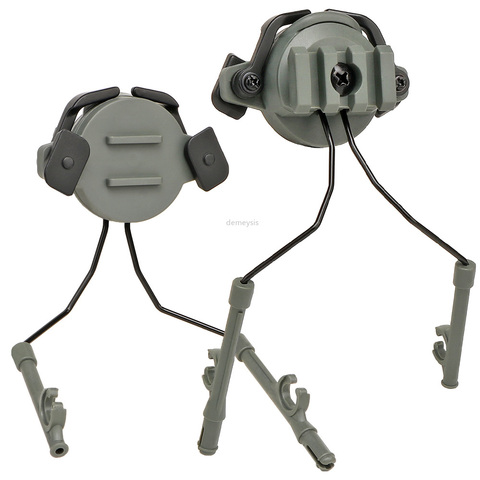 Adaptateur de Rail de casque tactique rapide, ensemble de supports de casque, casque de tir, Rotation à 360 degrés, support de Suspension sur Rail ► Photo 1/6