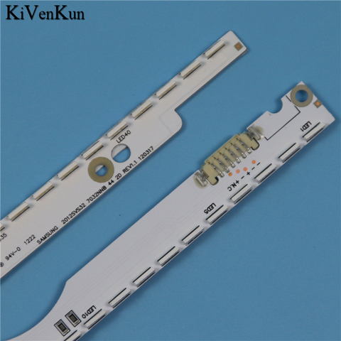 3V 6V LED rétro-éclairage bande pour Samsung UE32ES6557 UE32ES6560 Kit de barre TV LED ligne bande lentille 2012SVS32 7032NNB 44 2D REV1.1 REV1.0 ► Photo 1/6