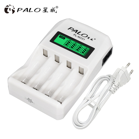 PALO – chargeur de batterie intelligent, 4 à 48 emplacements, pour piles 1.2V, AA, AAA, 2A, 3A, ni-mh ni mh ► Photo 1/6