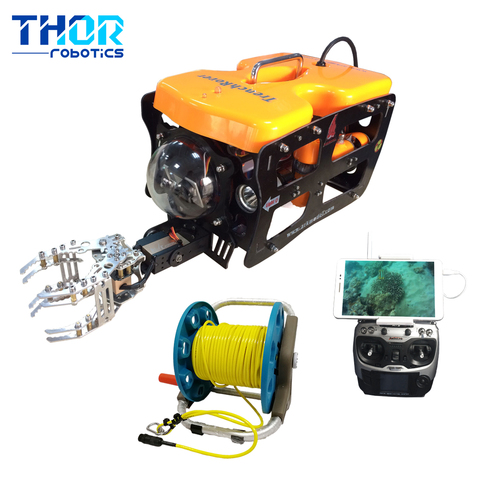 Thorrobotique Drone sous-marin caméra Drones Trenchrover 110 ROV Robot photographie sondeur recherche enseignement R301LK ► Photo 1/6
